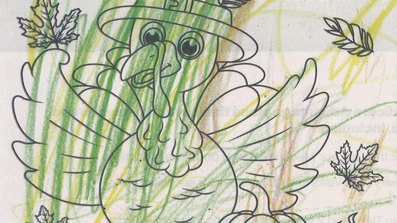 Lil Turkey Coloring Contest 2023